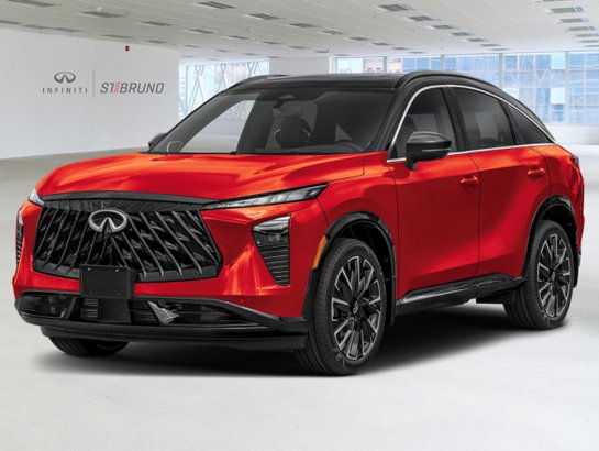 INFINITI QX65 2027 2027 Rouge enflammé solaire/Noir obsidienne