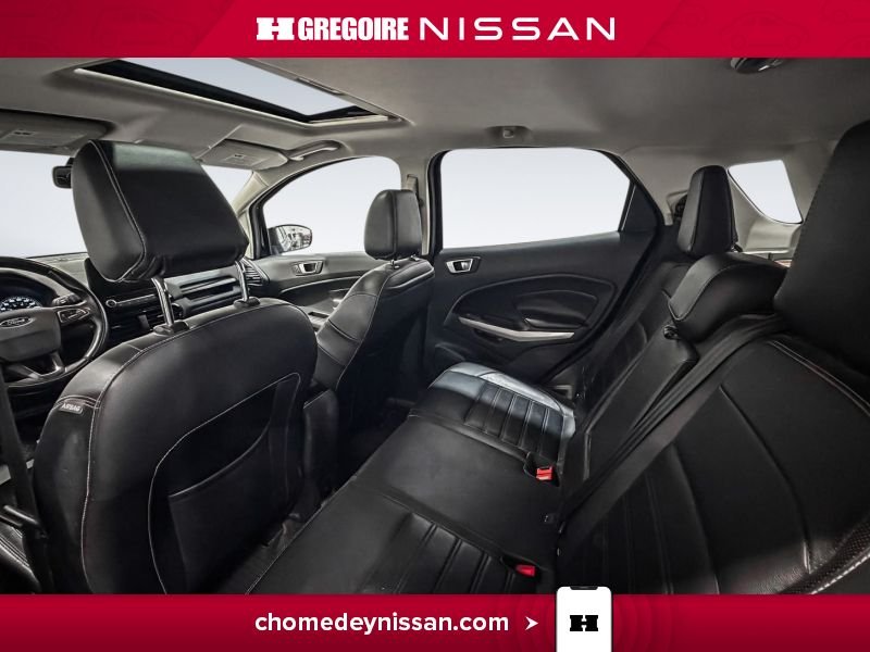 Ford EcoSport CL6893 | Titanium * 4WD * Cuir * Toit * Caméra 2018 Noir Laval - photo #24