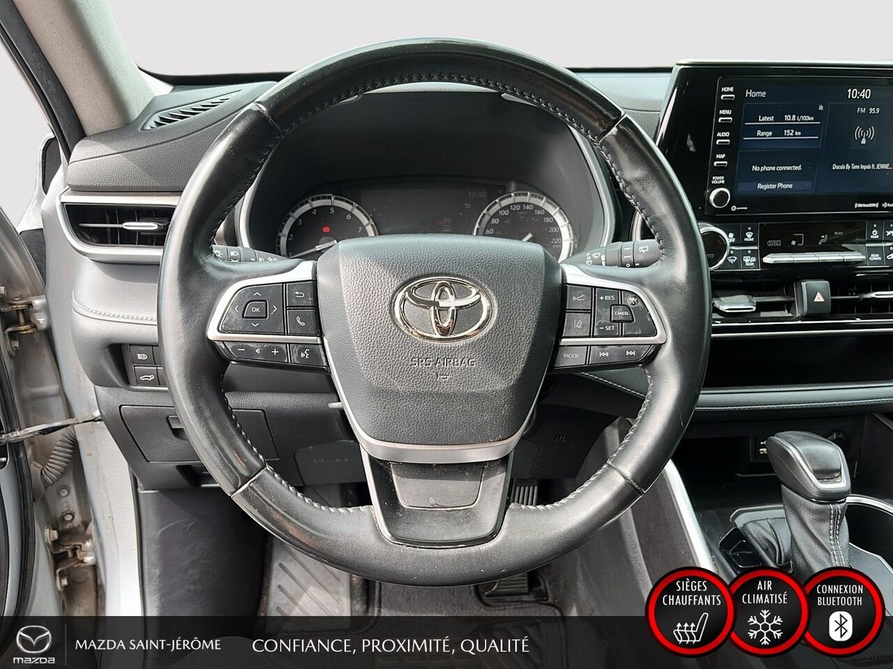 Toyota Highlander 2022 Argent Saint-Jérôme - photo #13