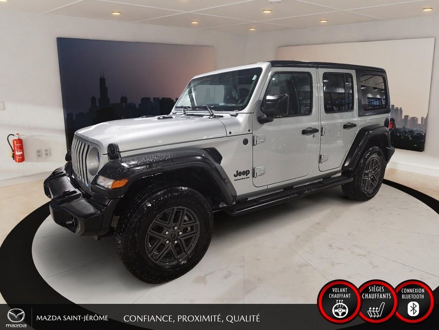 Jeep Wrangler Sport S 4 portes | 2 TOITS | AUTOMATIQUE 2024 Gris