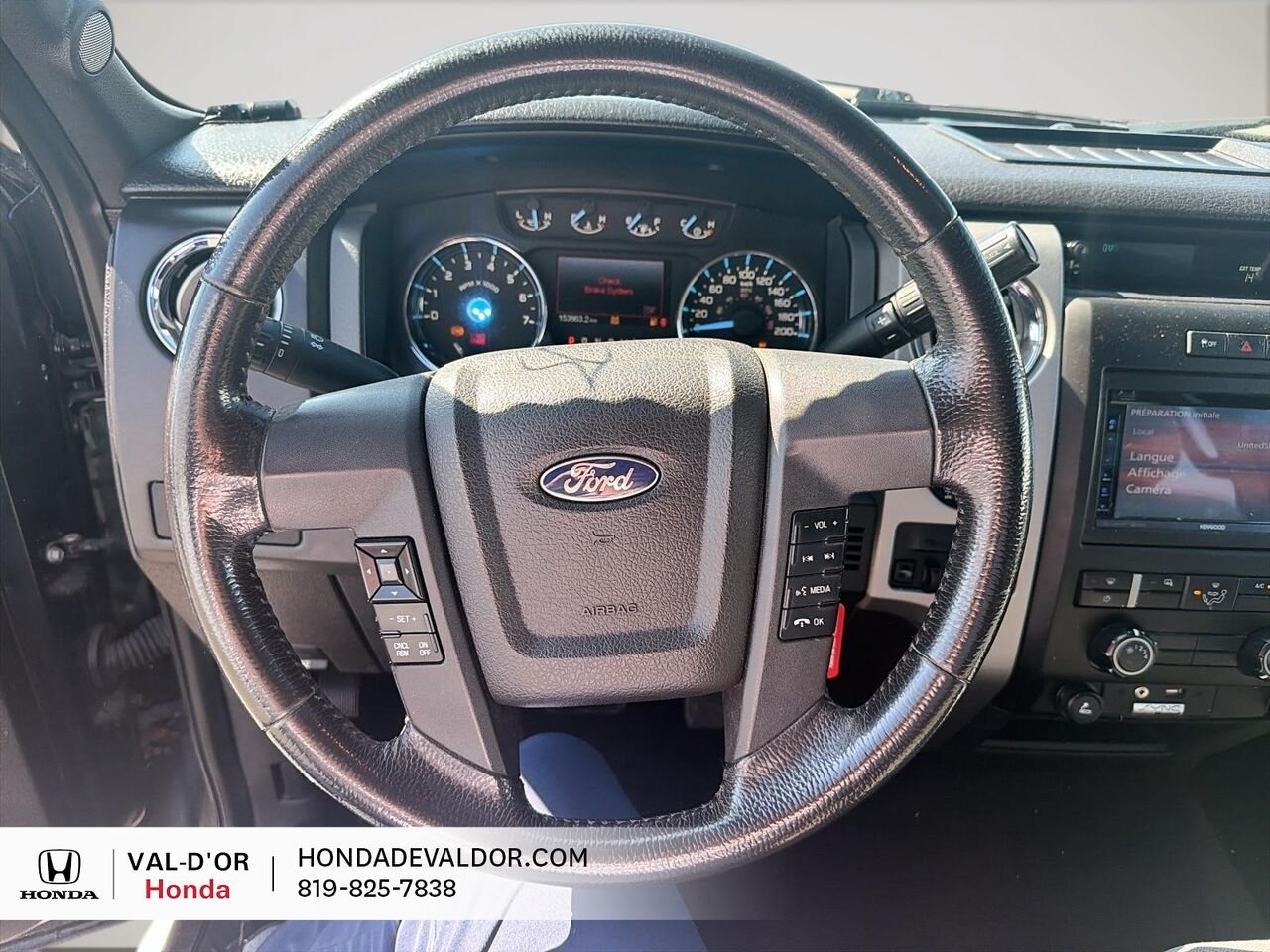 2012 Ford F-150 XLT SuperCrew Cab 4RM 145 po Black Val-d'Or - photo #7