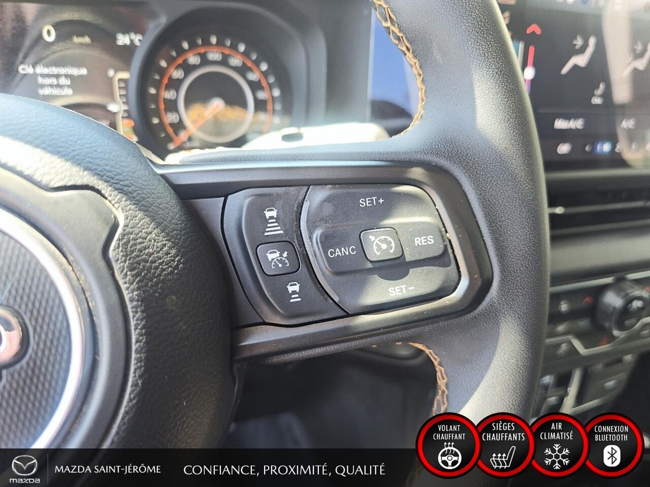 2024 Jeep Wrangler Sport S 4 portes | 2 TOITS | AUTOMATIQUE Grey Saint-Jérôme - photo #14