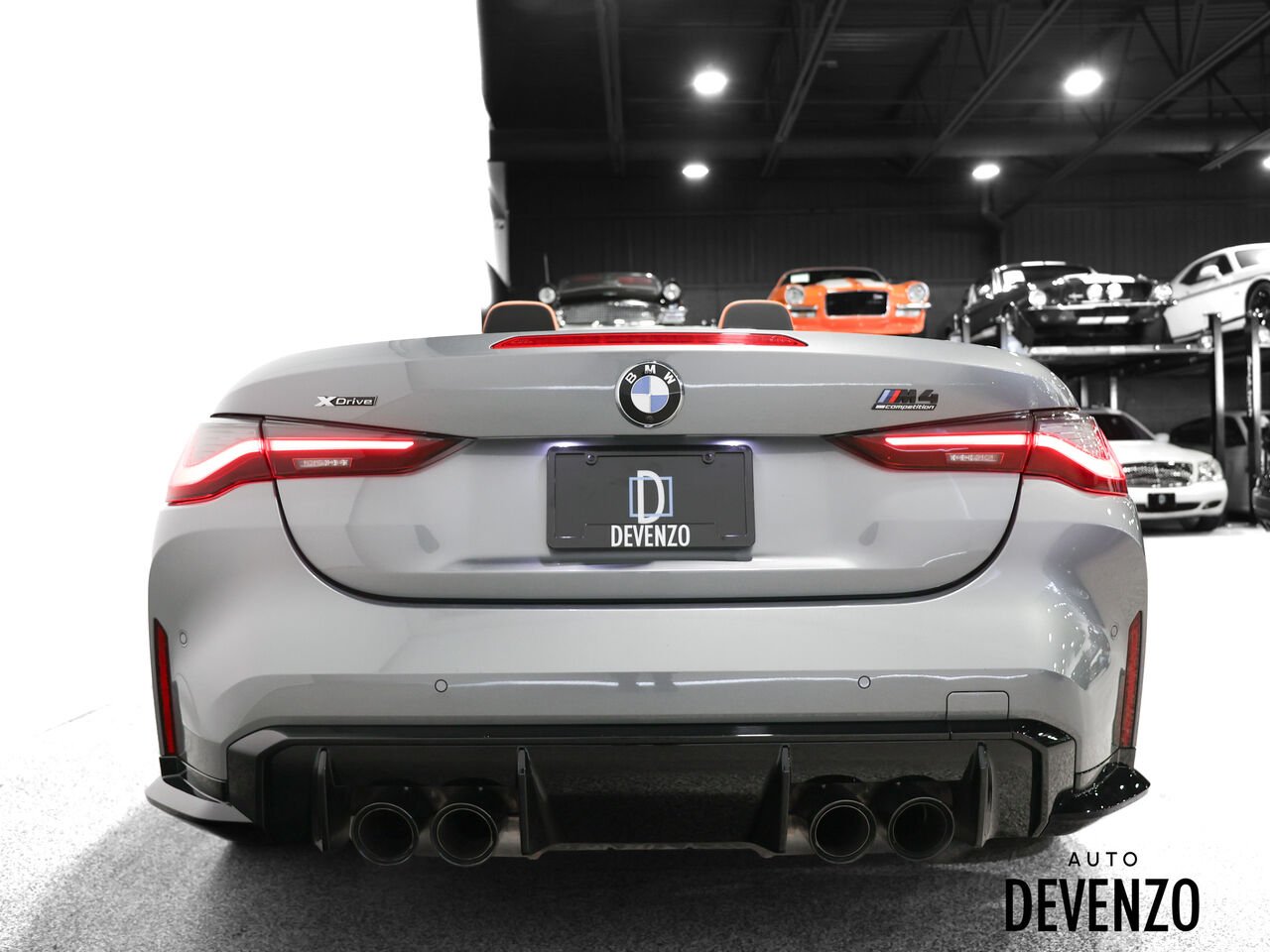 BMW M4 2024 Gris Saint-Eustache - photo #4