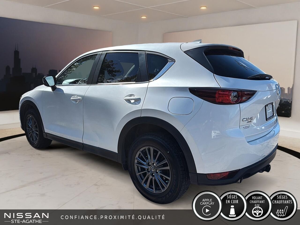 Mazda CX-5 2020 Blanc Saint-Jérôme - photo #4