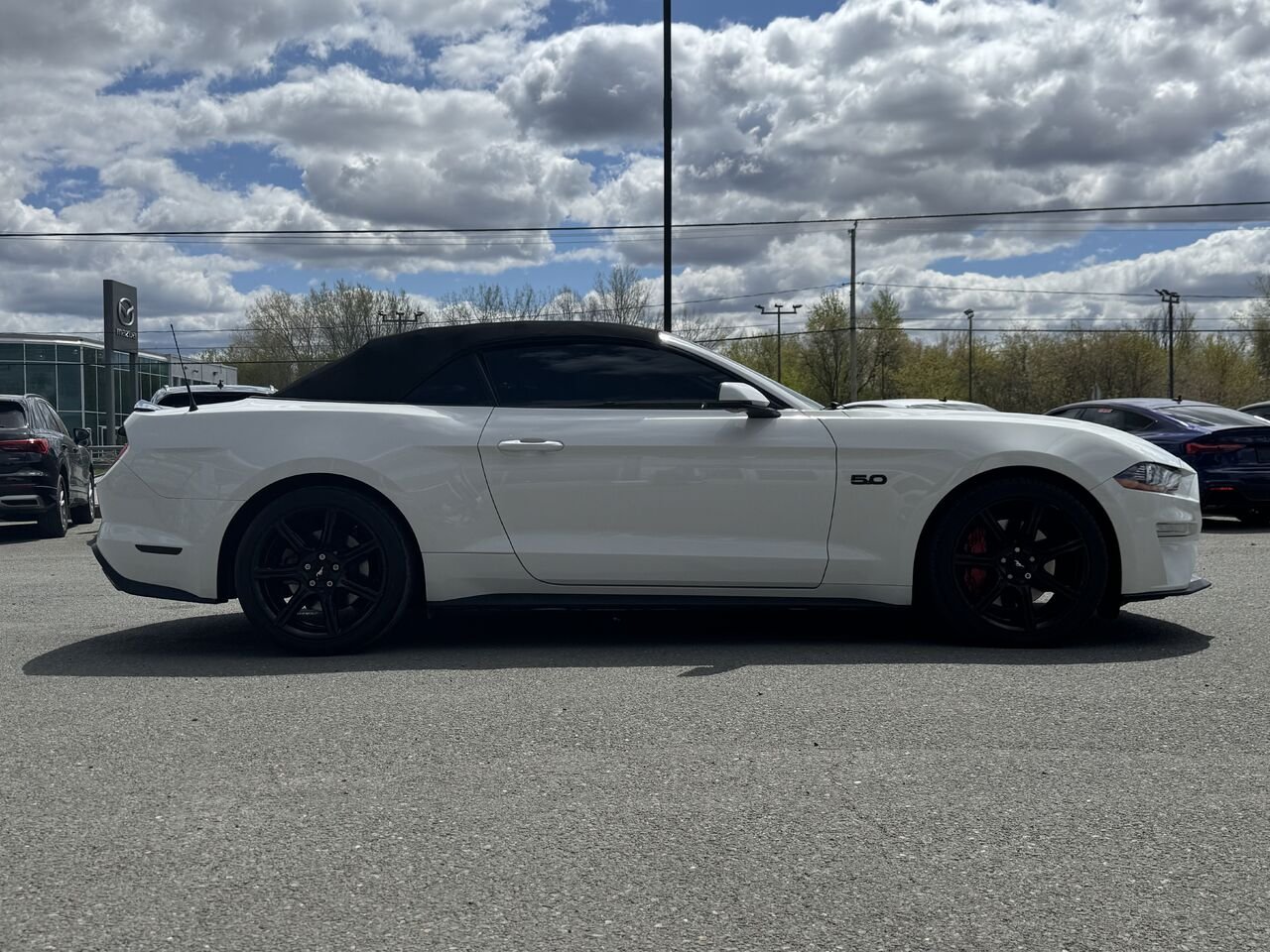 Ford Mustang GT Convertible 2018 Blanc Granby - photo #15