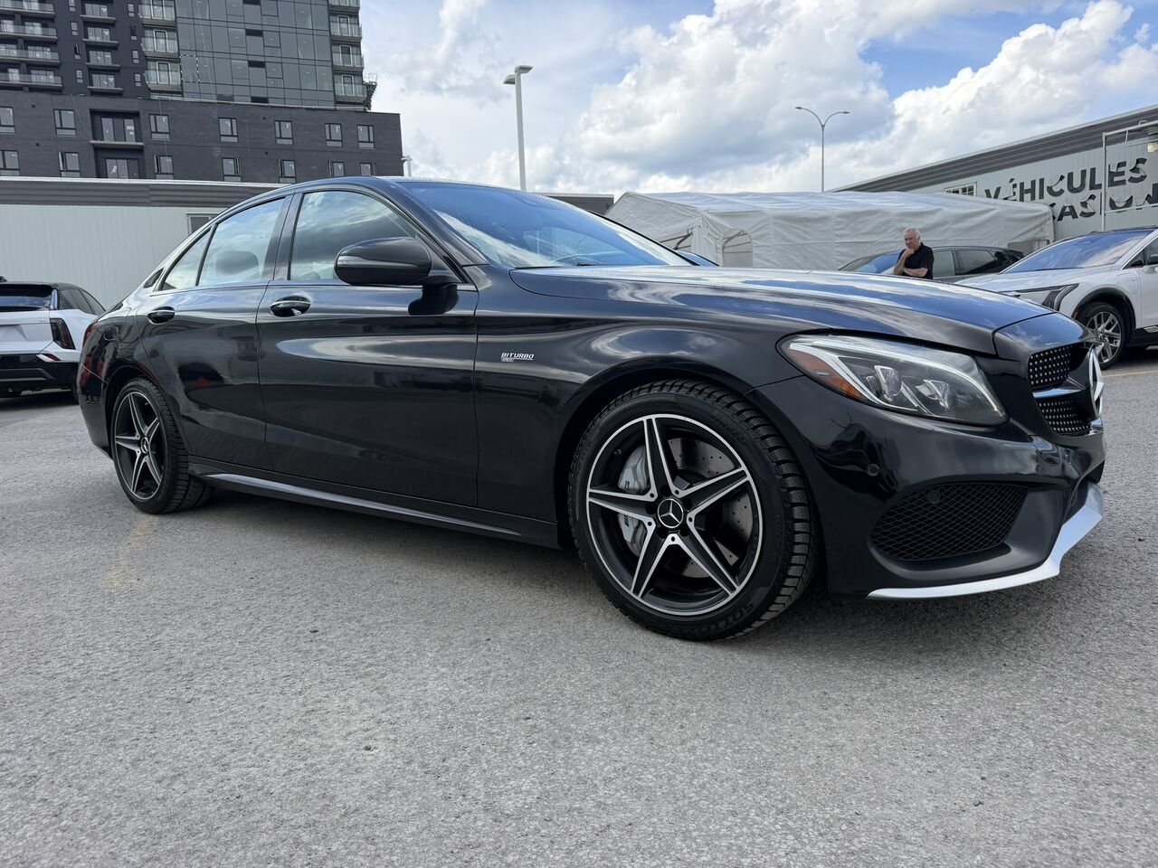 Mercedes-Benz Classe-C C 43 AMG 4MATIC 2017 Noir Laval - photo #7