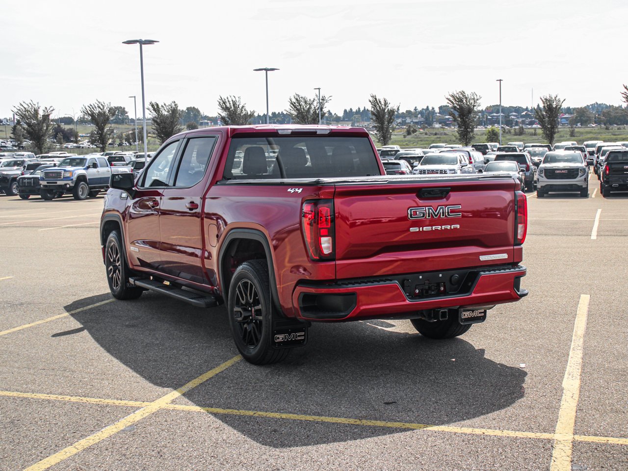 2024 GMC Sierra 1500 4WD Crew Cab 147 Elevation Red Sherwood Park - photo #5