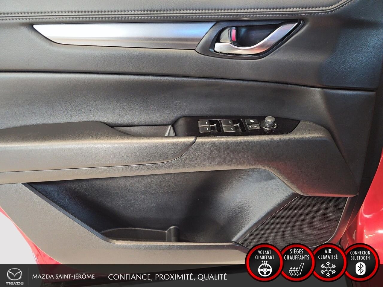 2024 Mazda CX-5 GS TI sans désactivation de cylindres Red Saint-Jérôme - photo #12