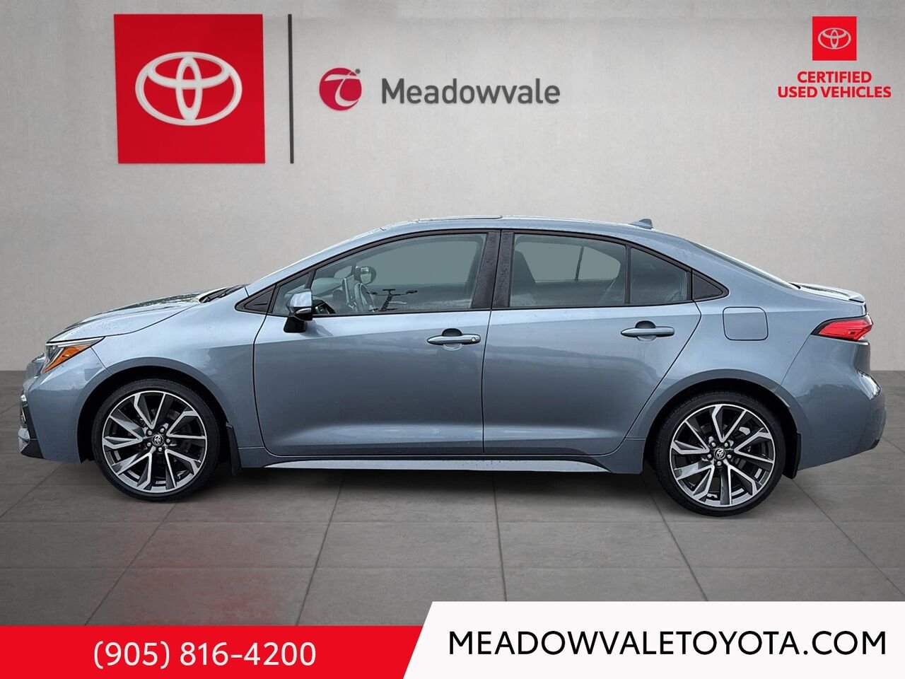 2021 Toyota Corolla UPGRADE Sunroof 18" Alloys, back up camera Celestite Mississauga - photo #5