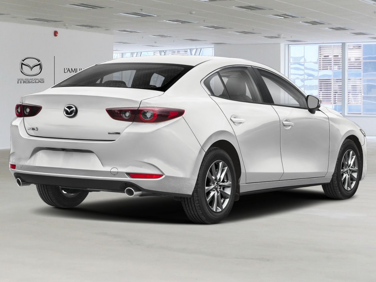 Mazda Mazda3 NIV JM1BPACM6S1789258 2025 Snowflake White Pearl Chicoutimi - photo #1