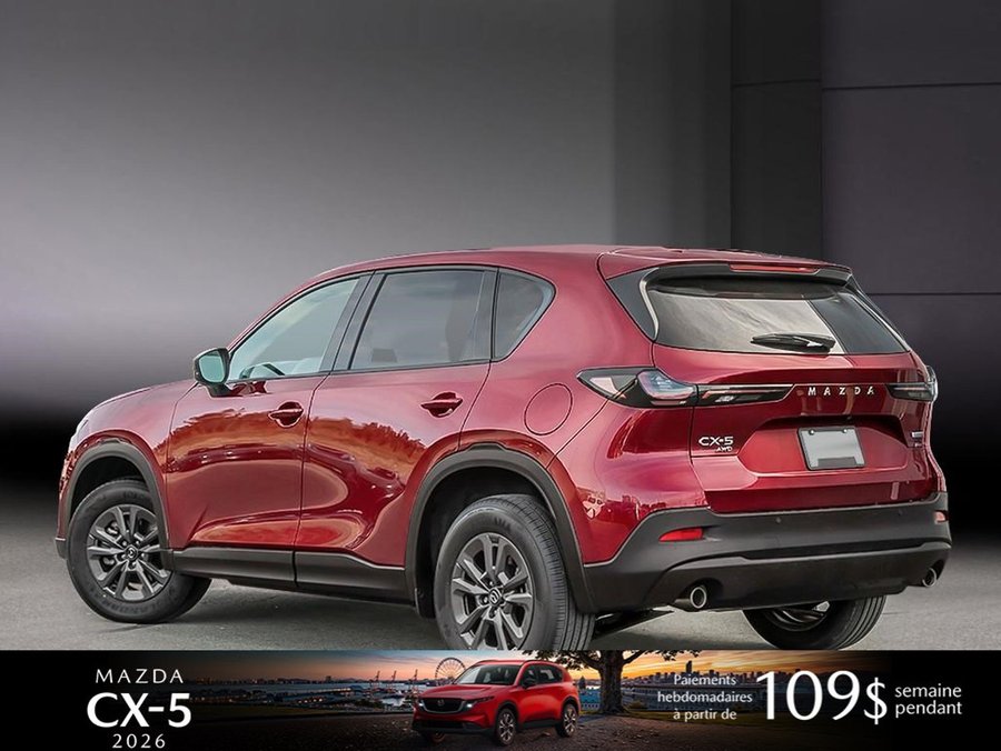 Mazda CX-5 2026 2026 Rouge vibrant cristal métallisé