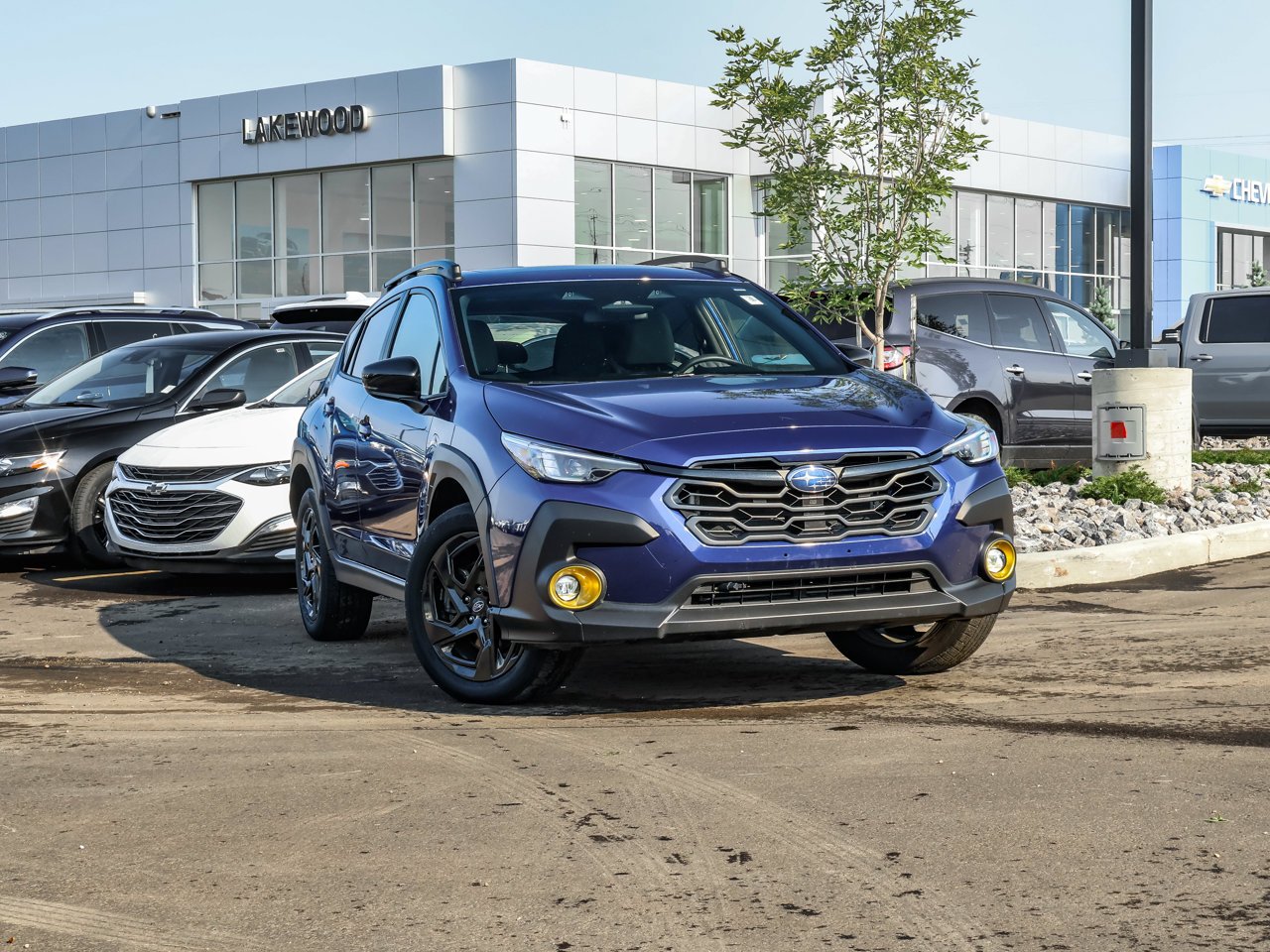 2024 Subaru Crosstrek Onyx AWD Sapphire Blue Pearl Sherwood Park - photo #1