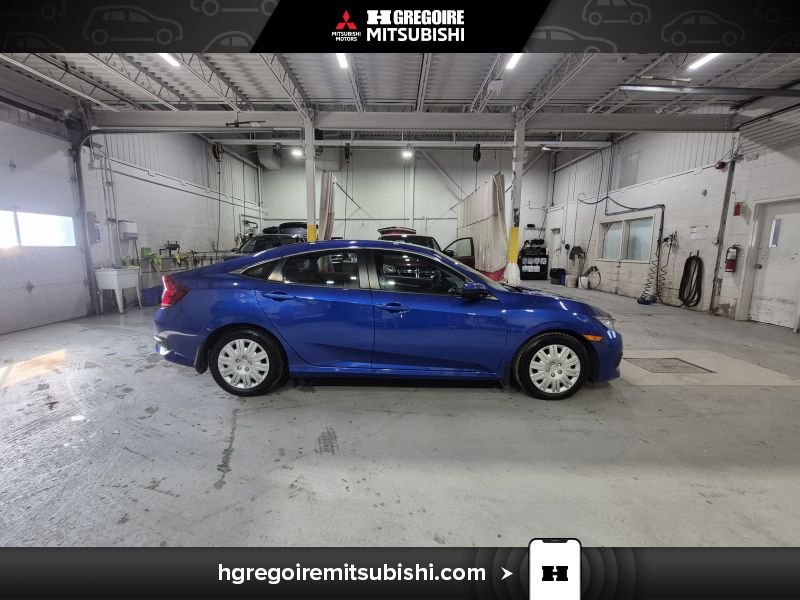 Honda Civic MW4450 | LX * Manuel * Caméra * Bluetooth 2018 Bleu Laval - photo #10