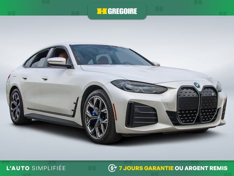 BMW i4 2022 Blanc Saint-Eustache - photo #0