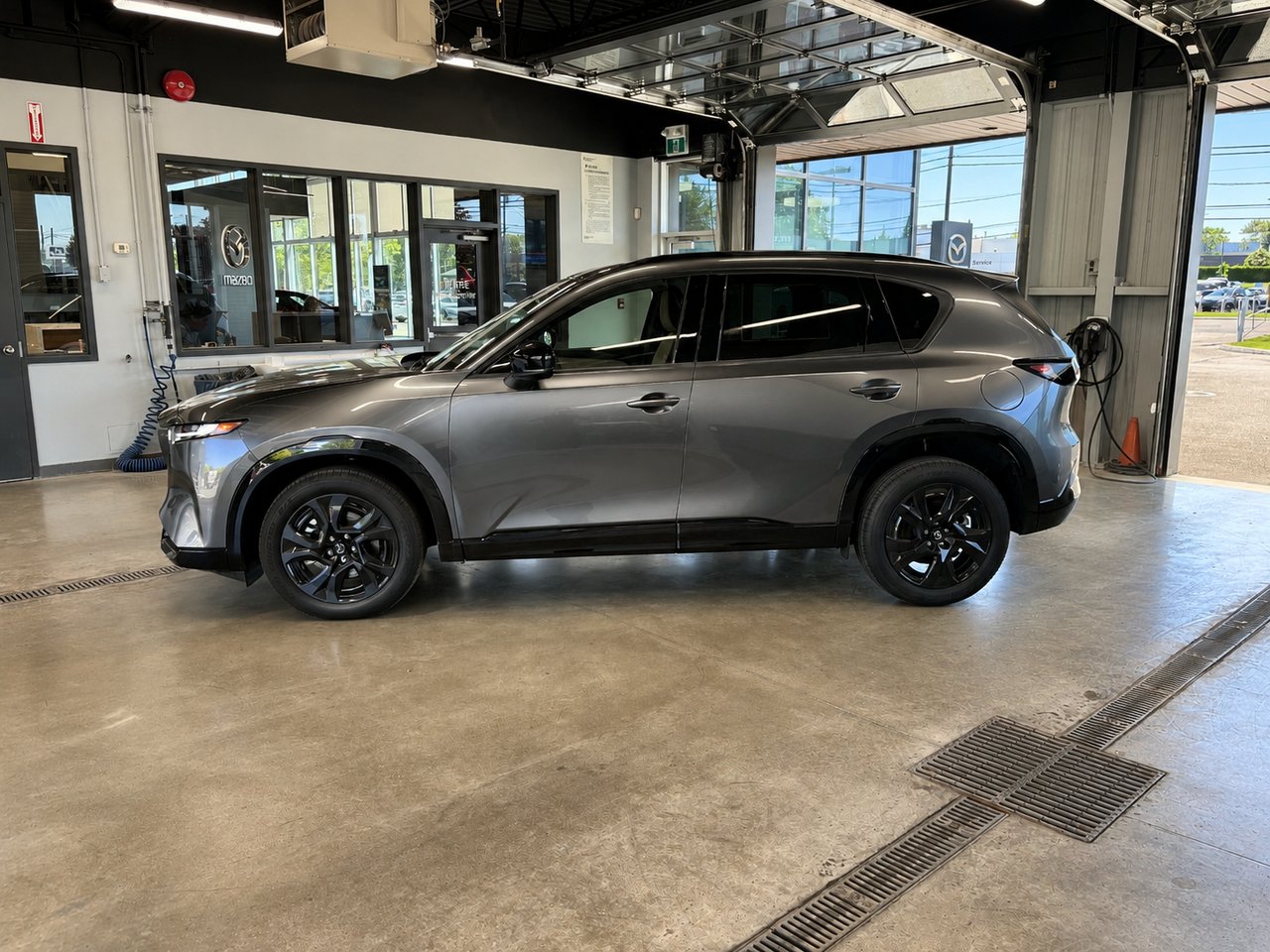 2026 MAZDA CX-5 GT TI Machine Grey Metallic Châteauguay - photo #2