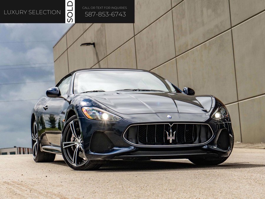 2018 Maserati GranTurismo MC Convertible 2018