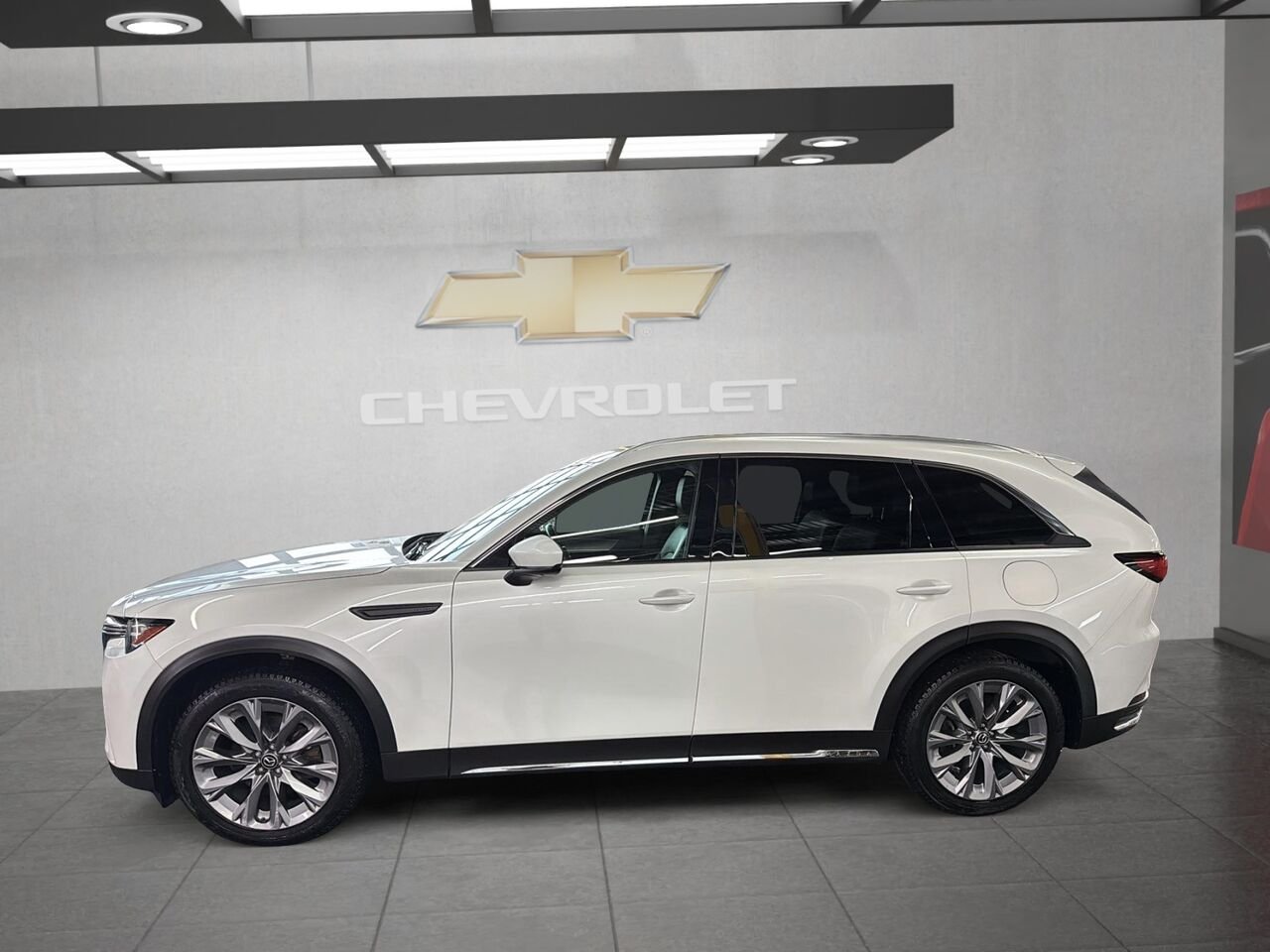 2024 MAZDA CX-90 HYBRIDE LÉGER GT White Saint-Hyacinthe - photo #4