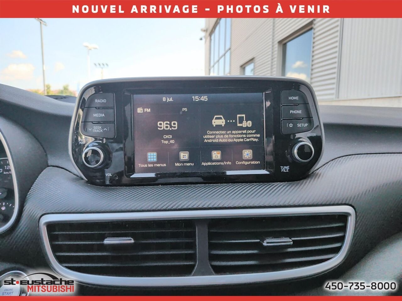 Hyundai Tucson 2021 Noir Saint-Eustache - photo #3