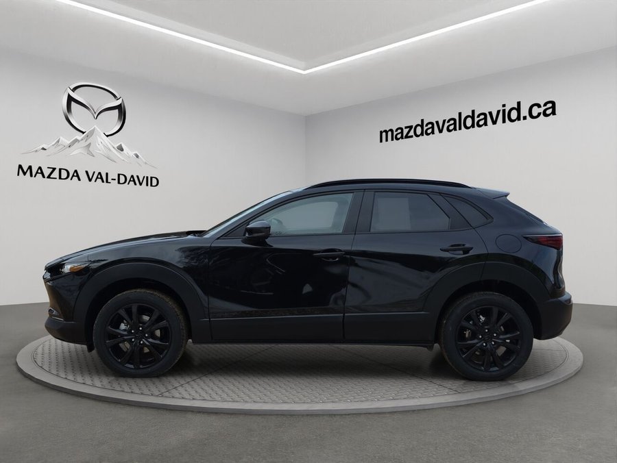 2026 Mazda CX-30 Gs, awd, sièges, volant et rétroviseurs chauffants Jet Black Mica