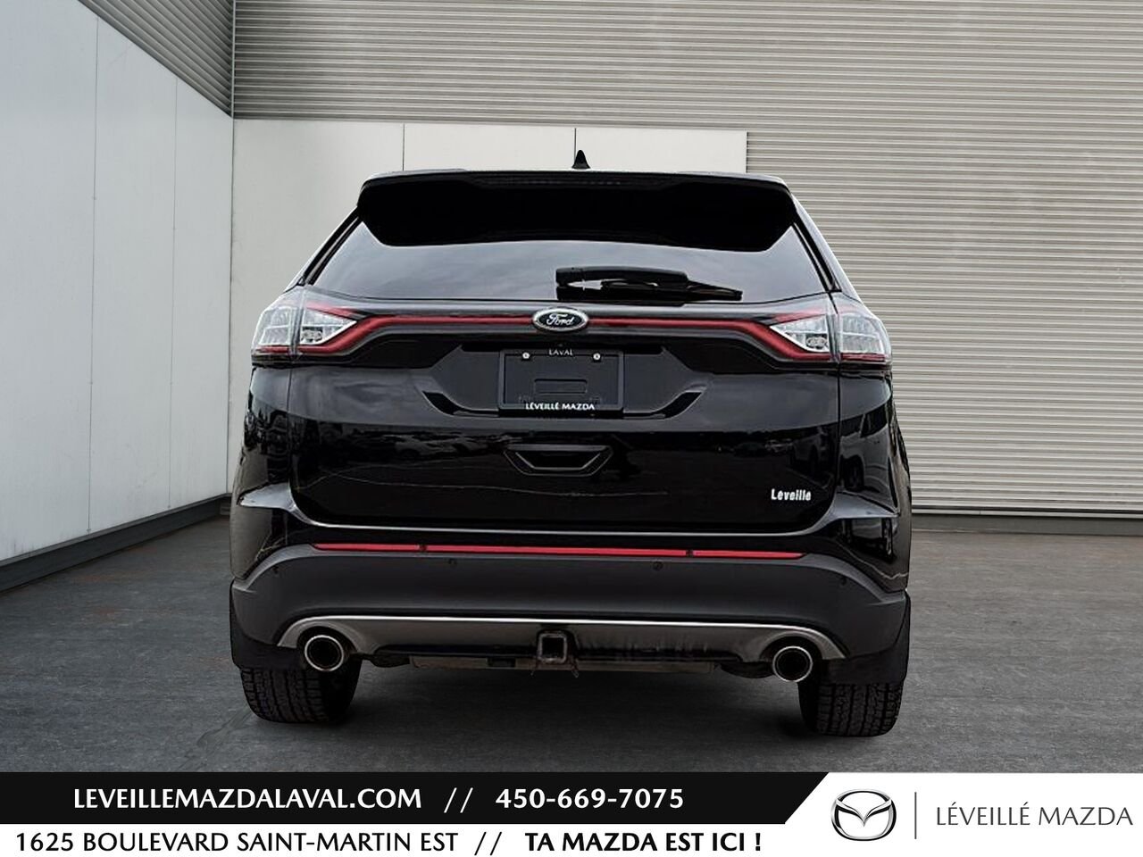 Ford Edge 4 portes Titanium, Traction intégrale 2017 Noir Laval - photo #5