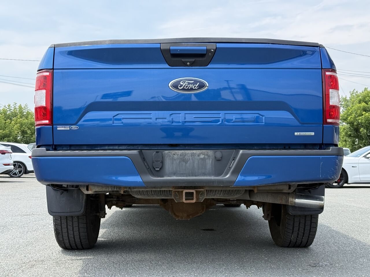 Ford F-150 XLT SUPERCREW 2018 Blanc Granby - photo #7
