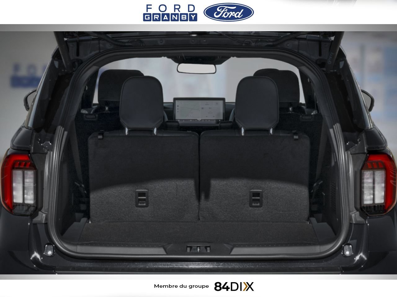 2026 Ford Explorer Star White Metallic Tri-Coat Granby - photo #7