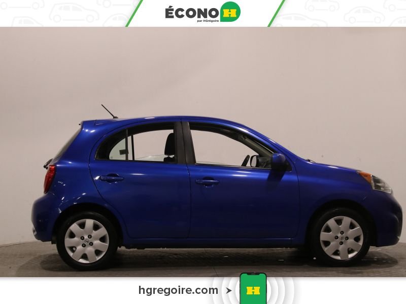 Nissan MICRA 822033 | SV AUTO GR ÉLEC A/C BLUETOOTH CAMÉRA 2015 Bleu Laval - photo #8