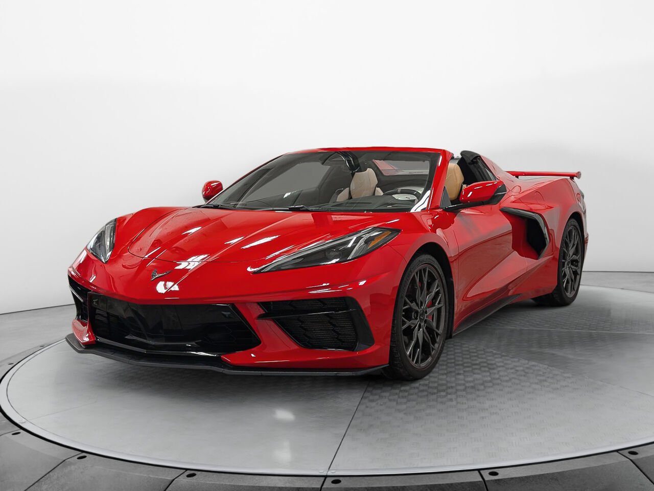 CHEVROLET CORVETTE STINGRAY CABRIOLET Stingray 3LT Groupe Z51 2025 Rouge Sherbrooke - photo #7