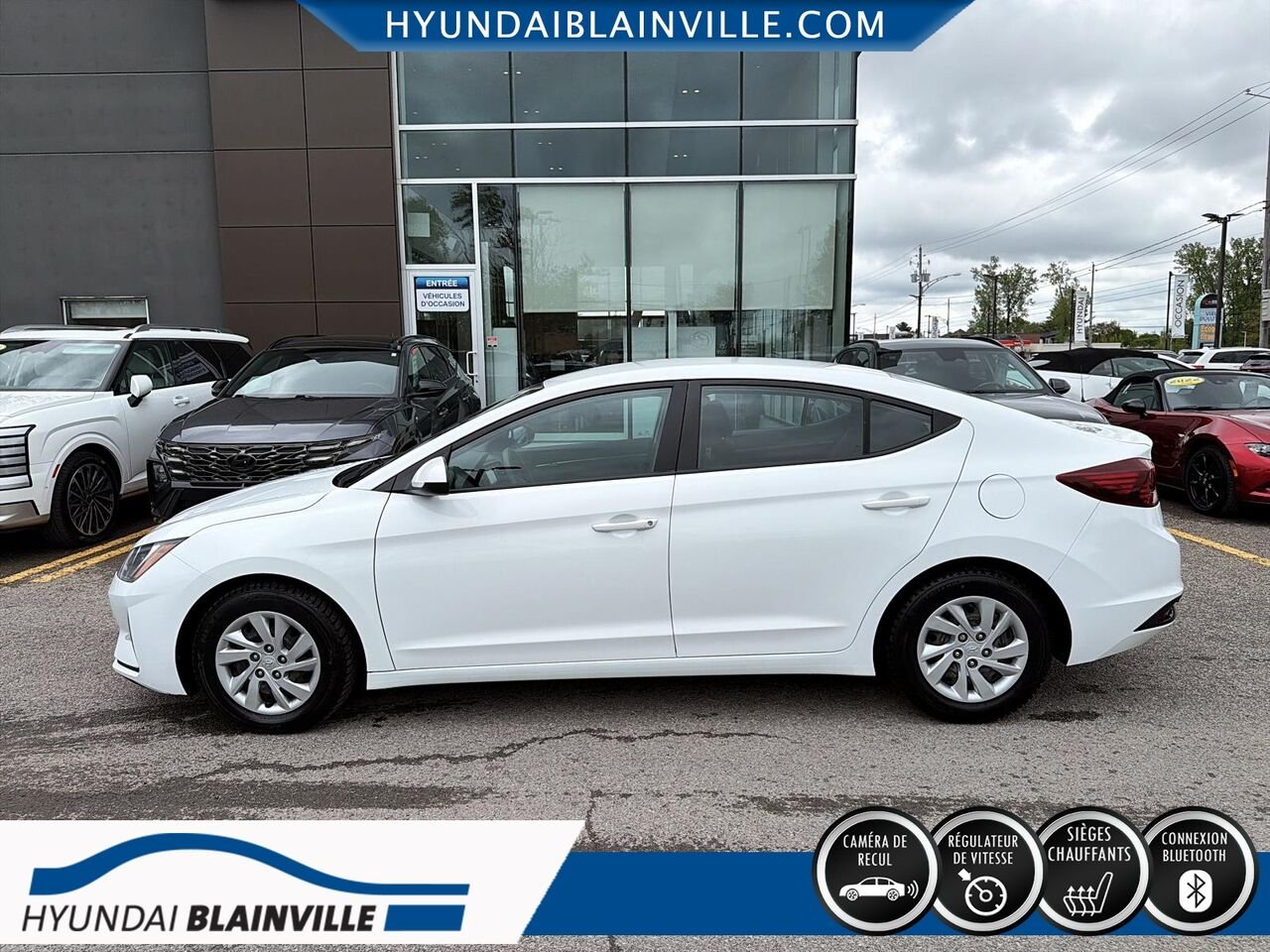Hyundai Elantra 2020 Blanc Blainville - photo #6