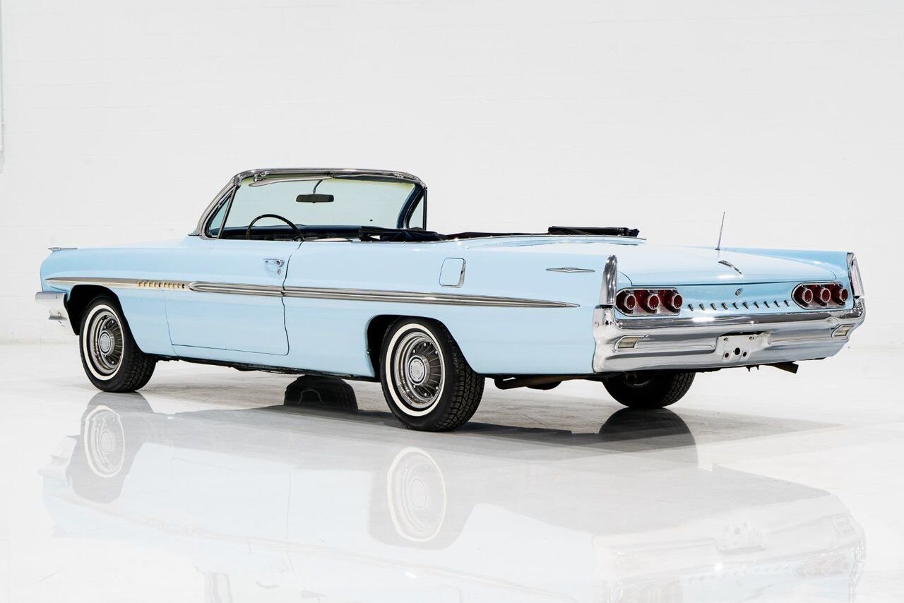 1961 Pontiac Bonneville **PRIX EN USD**C8 Suffix 389cu.in. TriPower 4 Speed Blue Montreal - photo #22