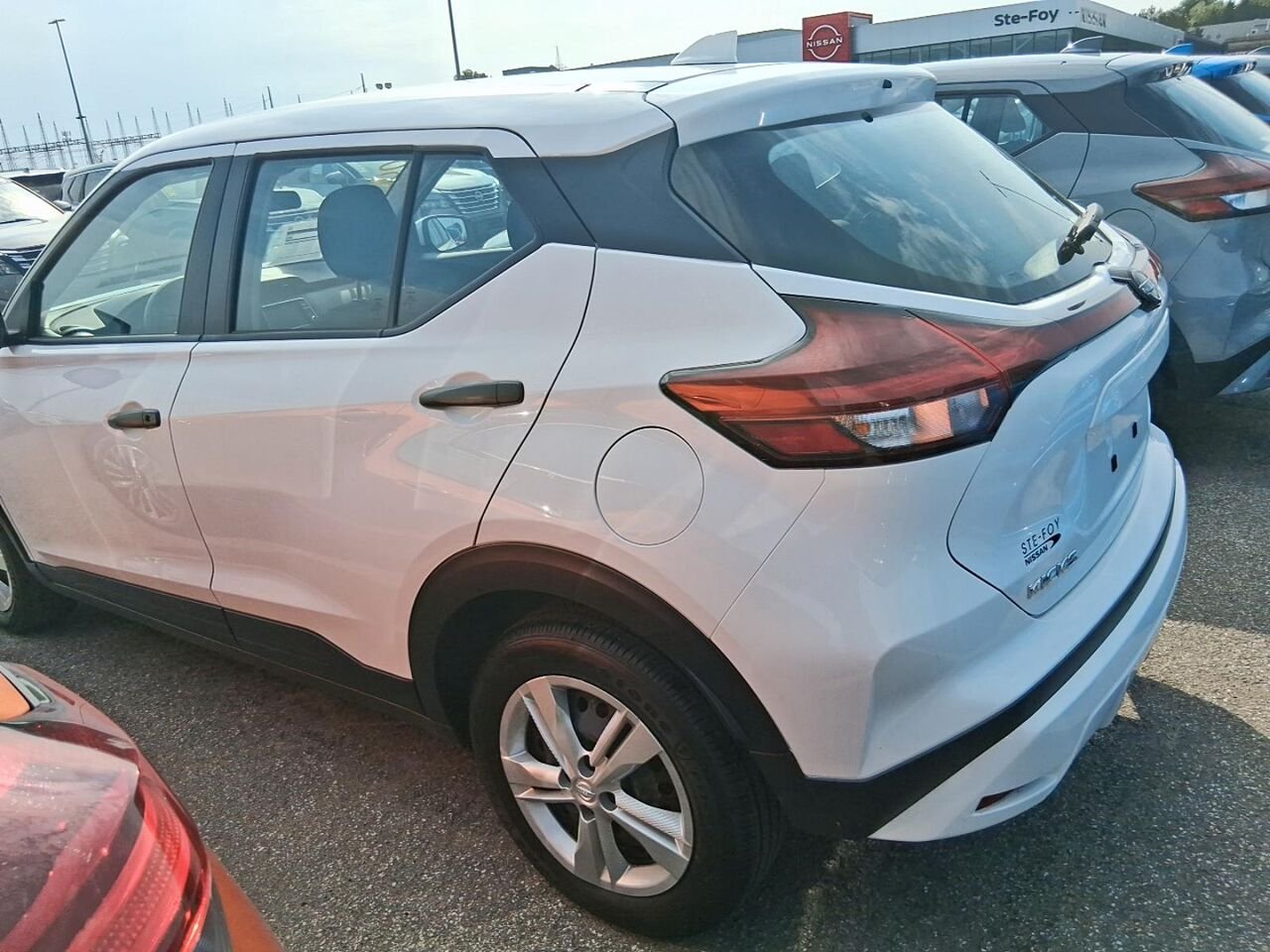 Nissan Kicks S TA 2021 Blanc Québec - photo #1