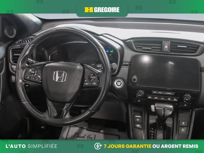 Honda CRV 821158 | Black Edition AWD AUTO A/C MAGS CUIR TOIT NAV CAM 2021 Noir Laval - photo #16