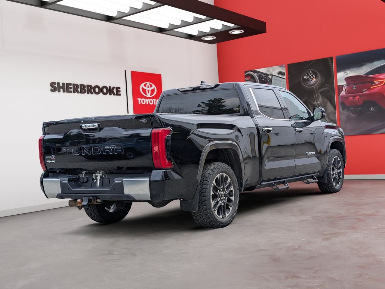 2023 Toyota Tundra hybride 5TFJC5ECXPX002254 Black Sherbrooke - photo #2