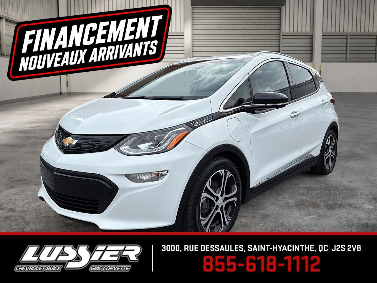 CHEVROLET BOLT PREMIER 2020 Blanc Saint-Hyacinthe - photo #0