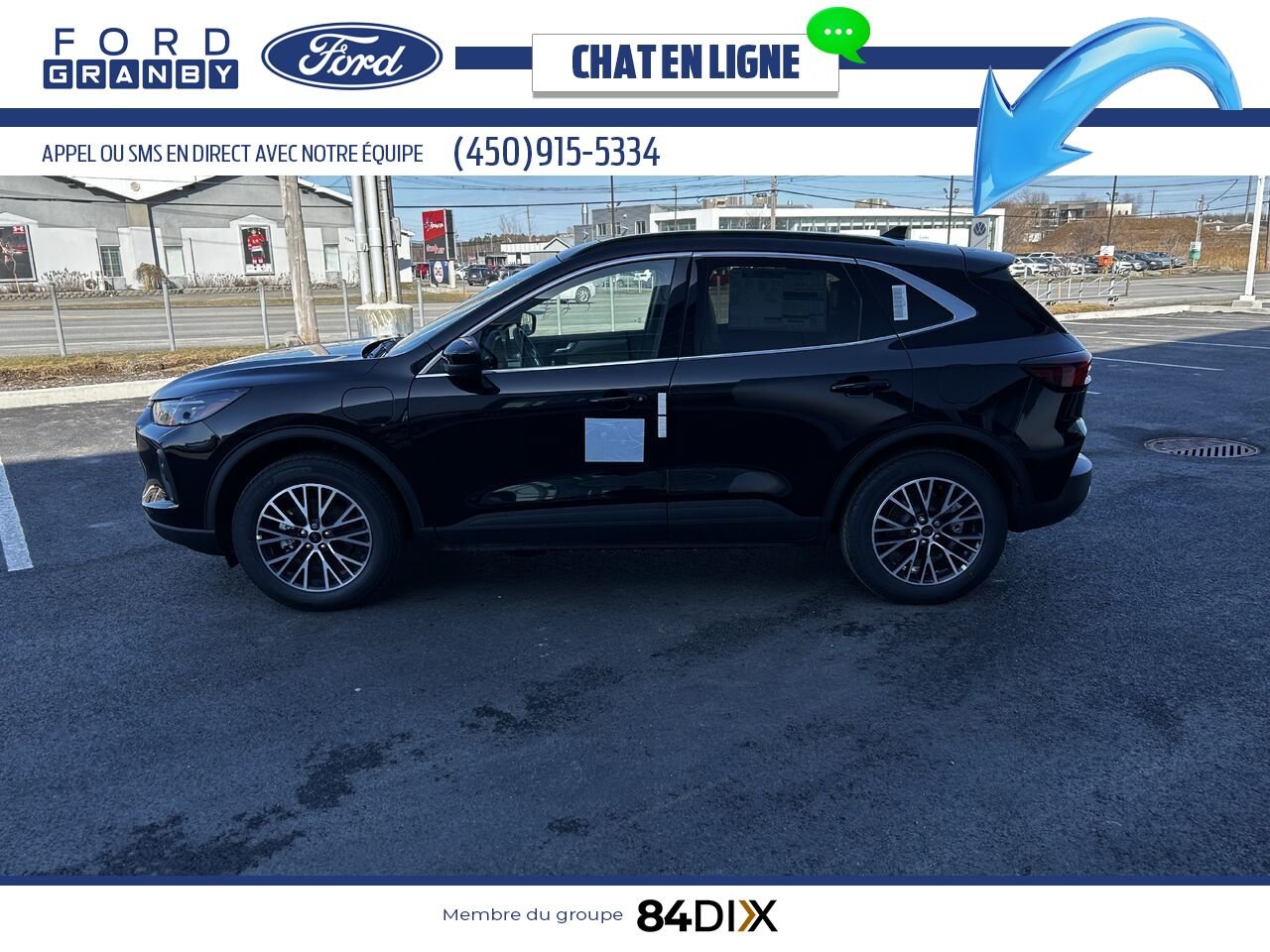 2025 Ford Escape Agate Black Metallic Granby - photo #5