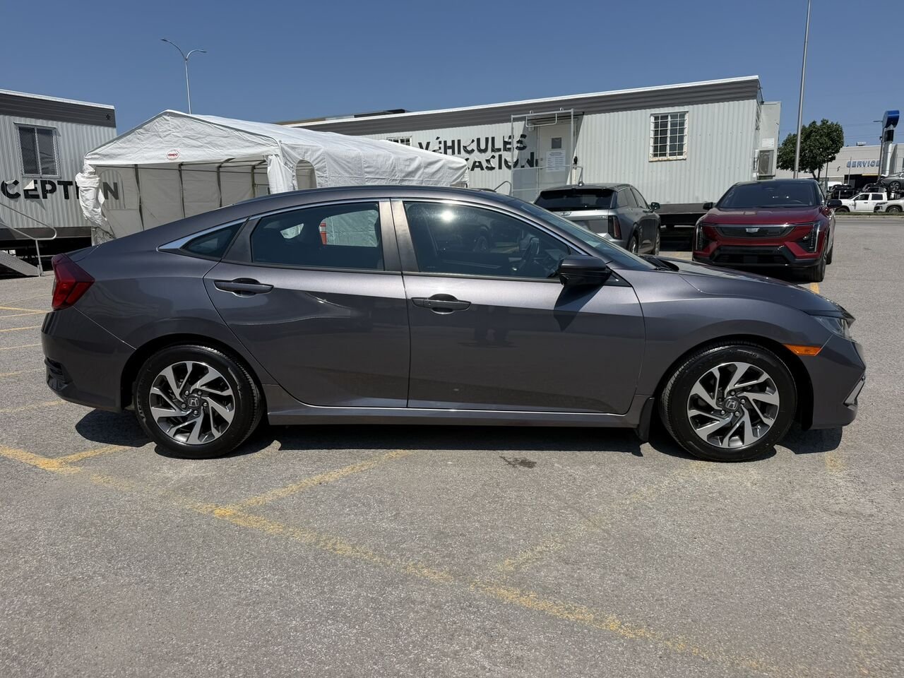 2019 Honda Civic Berline EX AUTOMAITQUE Black Laval - photo #6