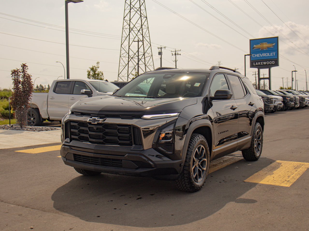 2025 Chevrolet Equinox AWD 4dr ACTIV Black Sherwood Park - photo #3