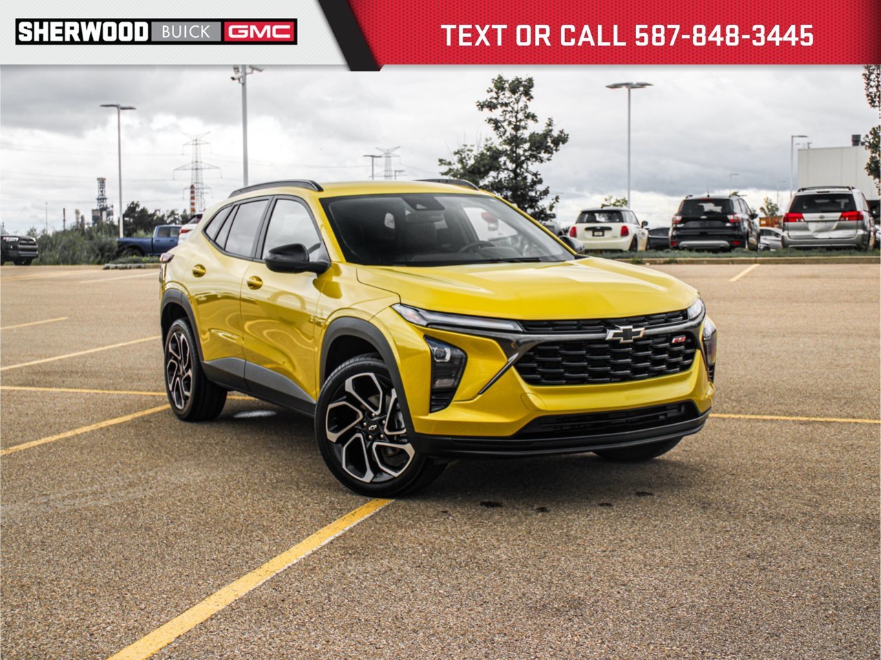 2024 Chevrolet Trax FWD 4dr 2RS Yellow Sherwood Park - photo #0
