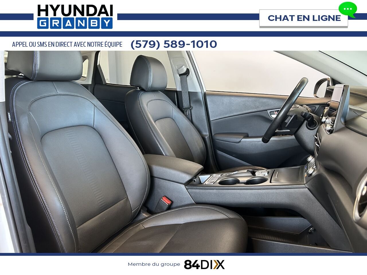 2023 Hyundai Kona Electric White Granby - photo #25