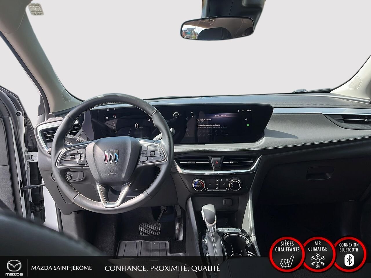 Buick Encore GX Privilégiée | AWD | CLEAN CARFAX | 2024 Blanc Saint-Jérôme - photo #20