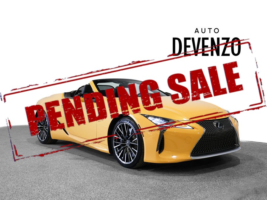 Lexus LC 2024 2024 Jaune
