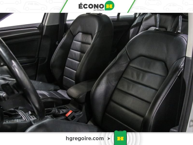 Volkswagen Golf 725356 | AWD AUTO AC CUIR TOIT NAV GR ELEC MAGS CAM RECUL B 2018 Blanc Laval - photo #10