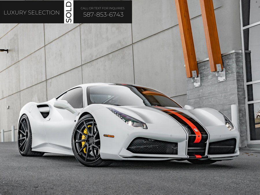 2017 Ferrari 488 GTB 2017 White