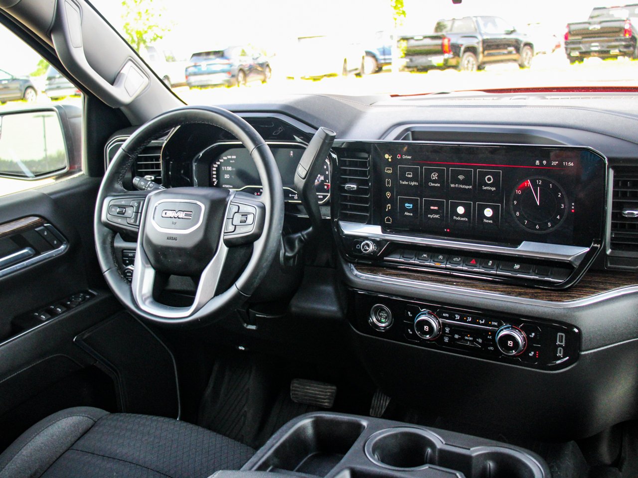 2024 GMC Sierra 1500 4WD Crew Cab 147 Elevation Red Sherwood Park - photo #30