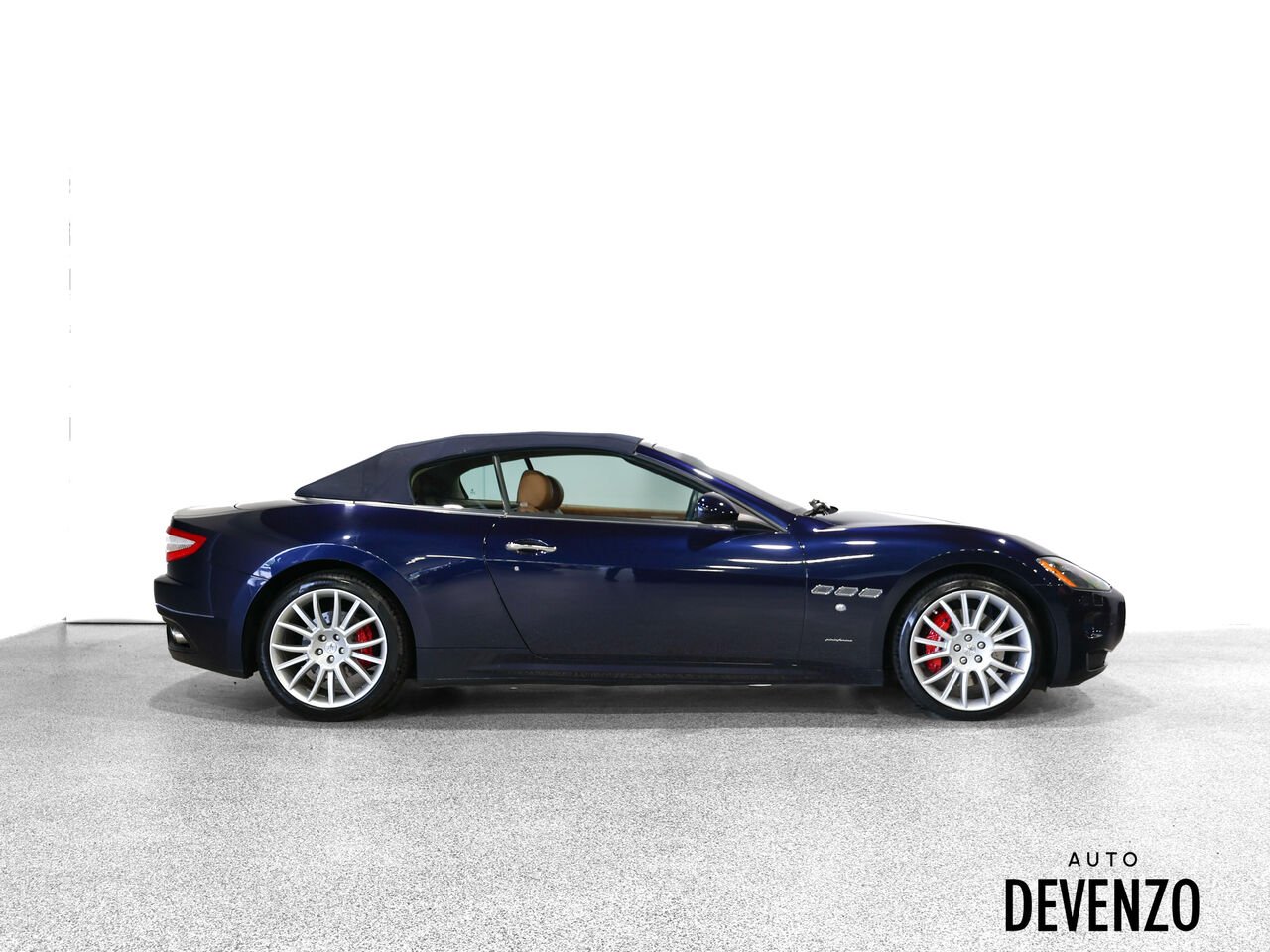 Maserati GranTurismo Convertible 2016 Bleu Saint-Eustache - photo #3
