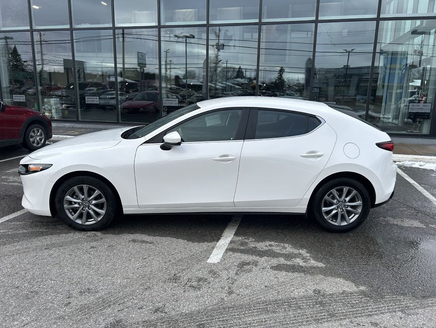 2025 MAZDA MAZDA 3 SPORT GX White
