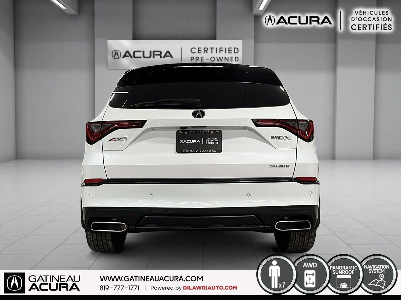 Acura MDX A-Spec SH-AWD 2024 Blanc Ottawa & Gatineau - photo #15