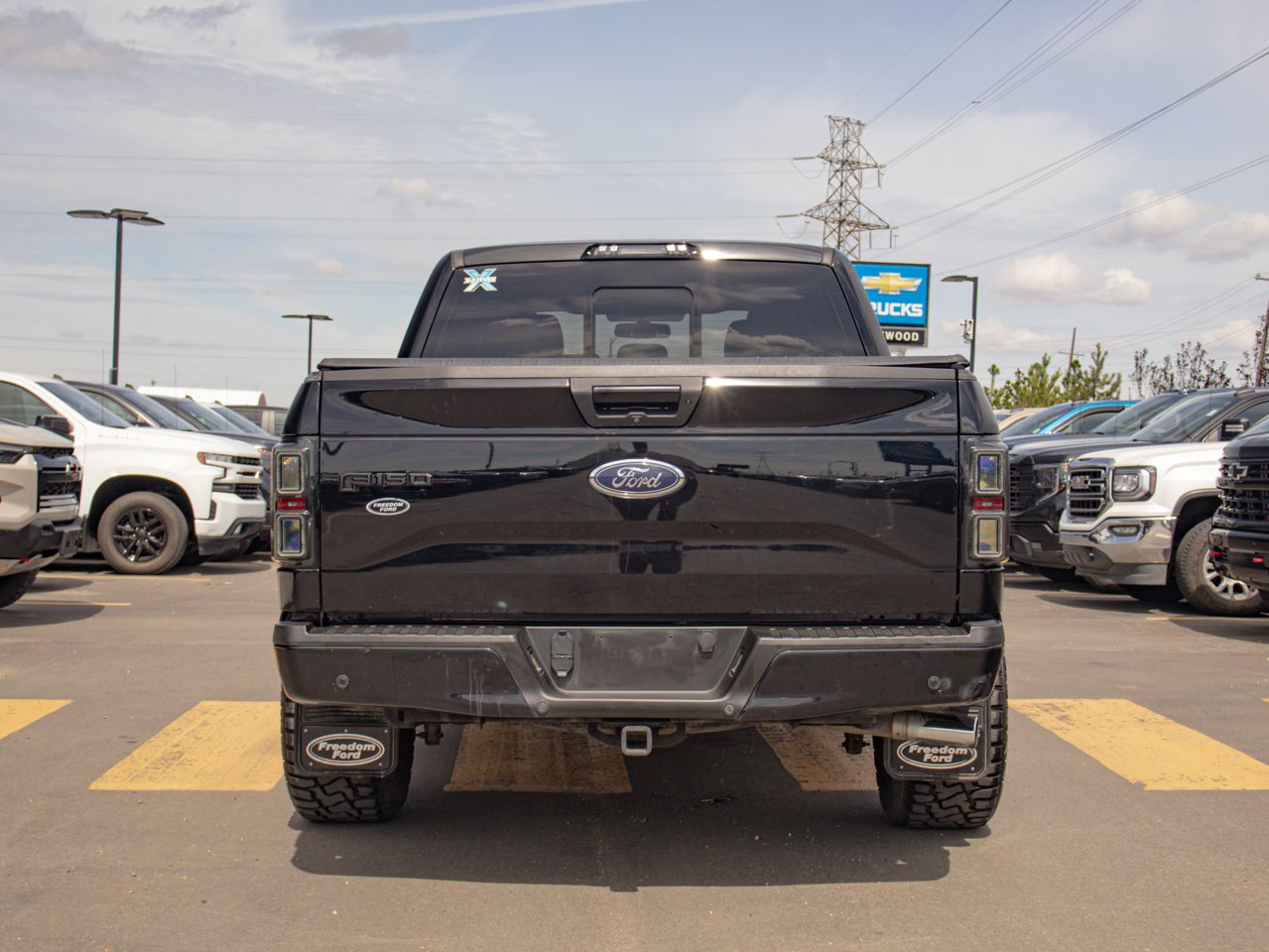 2016 Ford F-150 4WD SuperCrew 145 XLT Black Sherwood Park - photo #8