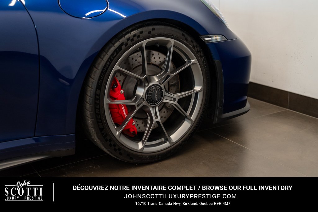 Porsche 911 GT3 coupé 2022 Bleu Kirkland - photo #14