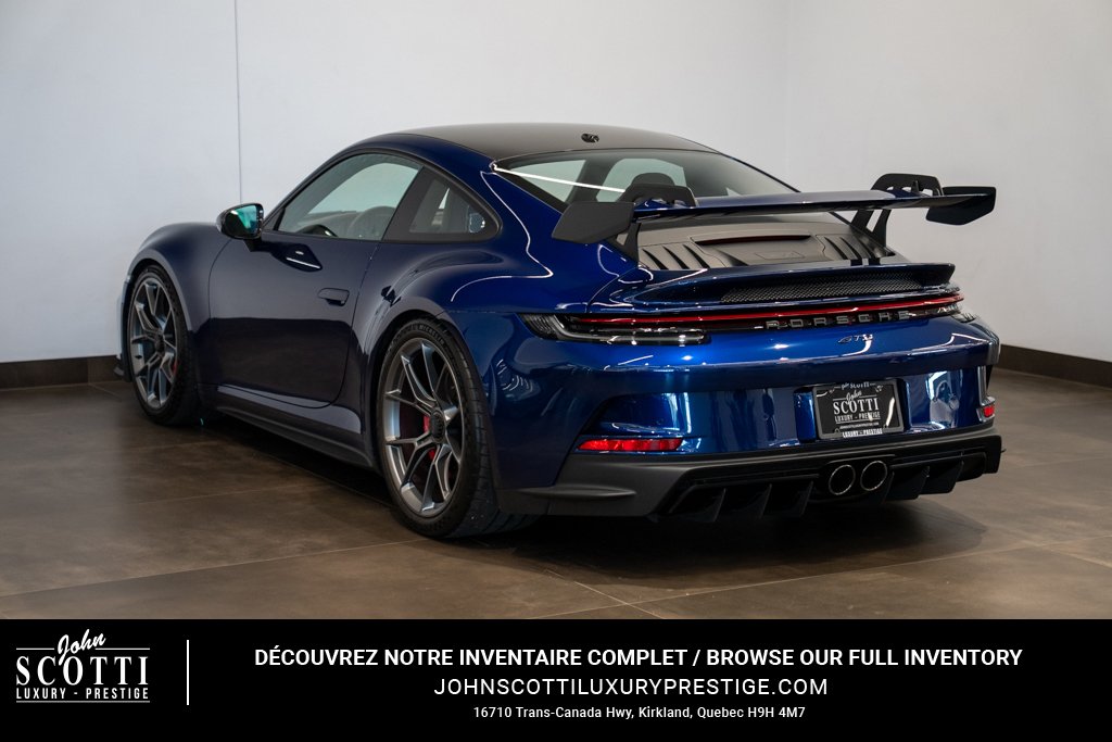 Porsche 911 GT3 coupé 2022 Bleu Kirkland - photo #6